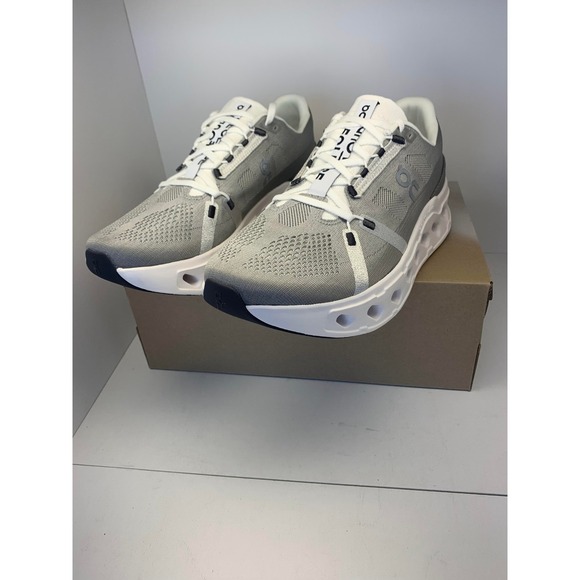 On Running Cloudeclipse Mens Road Running Shoes Alloy White 3MD30092547 Size 11 - Picture 7 of 10